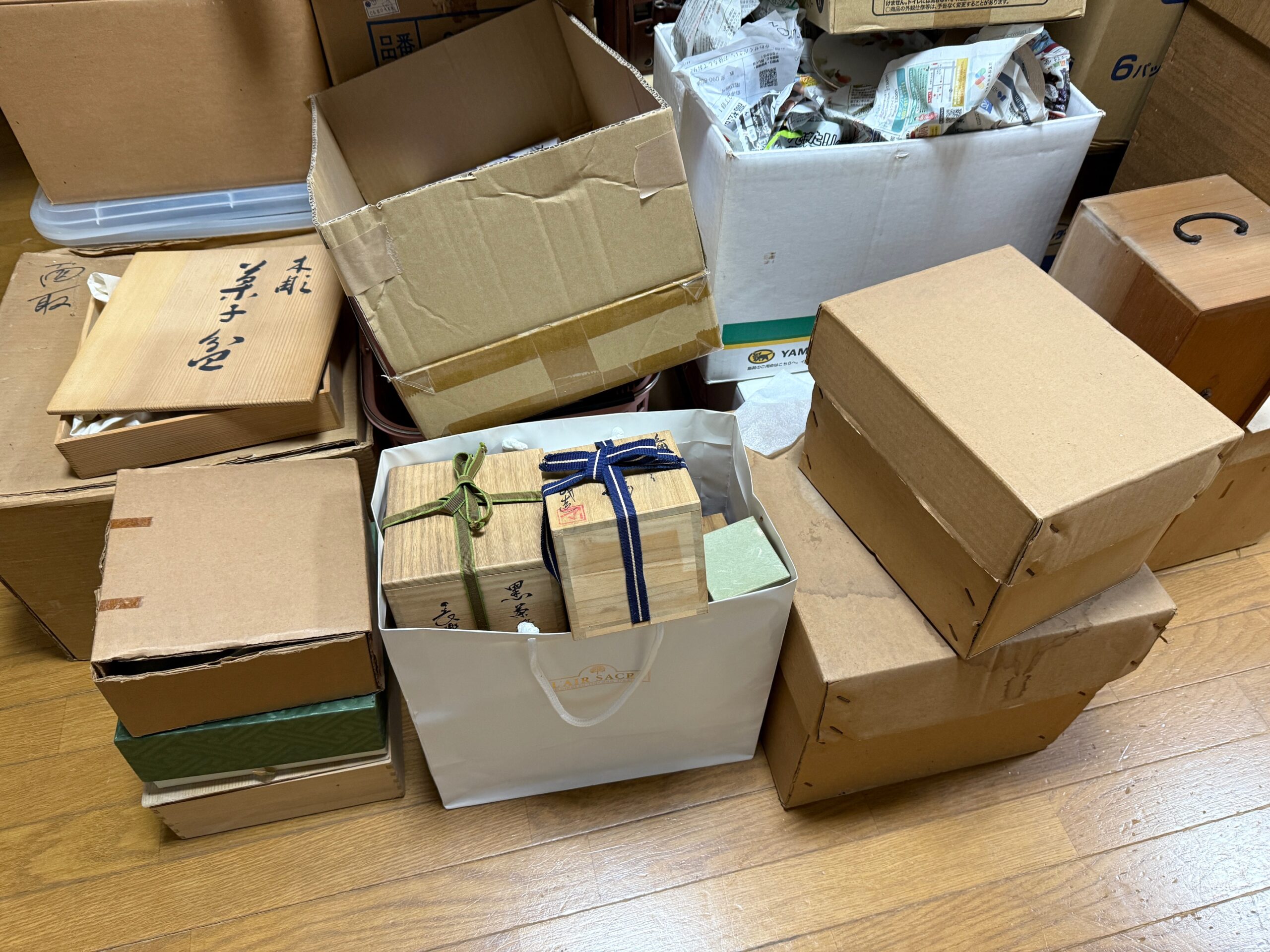 画像：煎茶道具、茶道具などを買取させて頂きました。