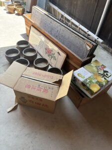 小豆島で査定した九谷焼や伊万里焼の骨董品