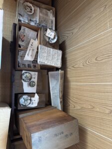 小豆島で査定した火鉢や屏風などの骨董品