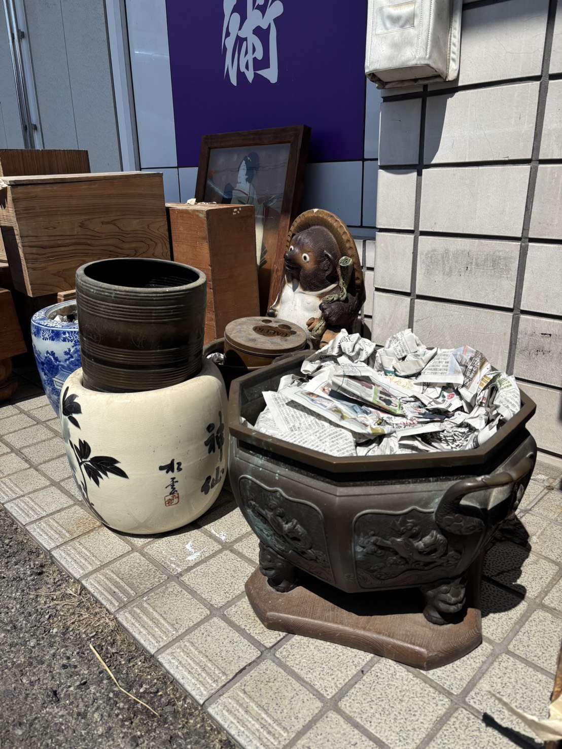 画像：最近の買取実績をご紹介｜屏風・火鉢・掛軸などをお譲りいただきました