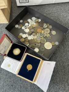 古銭や金貨などを店頭買取した査定事例