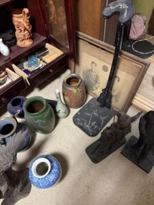 坂出市の出張買取で査定した武具や古美術品